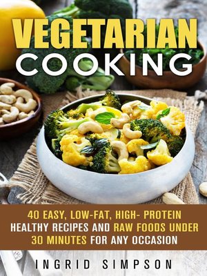 cover image of Vegetarian Cooking
